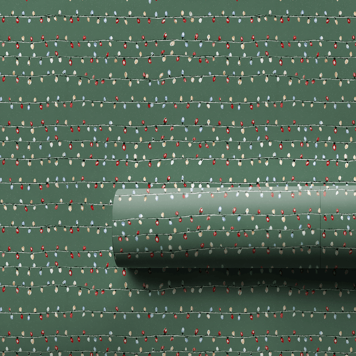 My Favorite Lights - Wrapping Paper - Aspen & Arlo