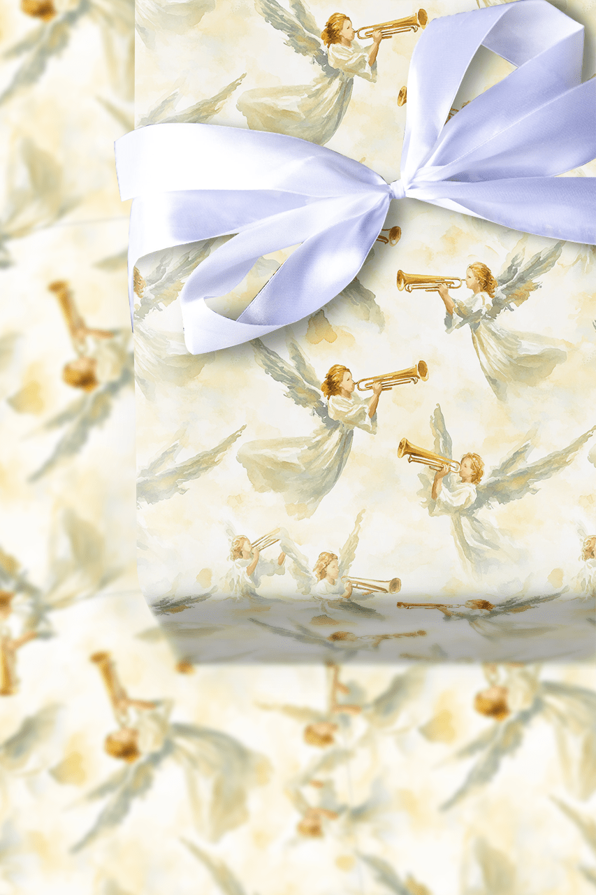Glow Tell It on the Mountain - Wrapping Paper - Aspen & Arlo