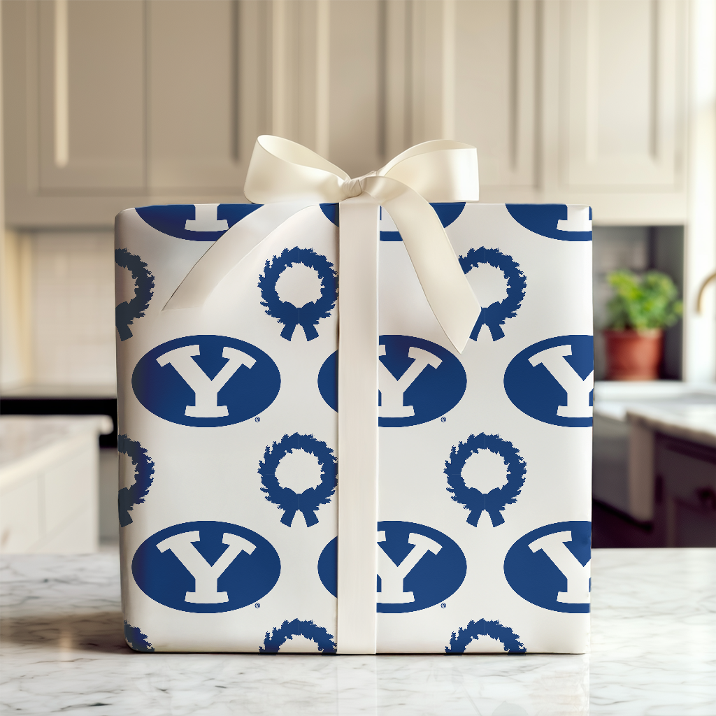 BYU Wreath