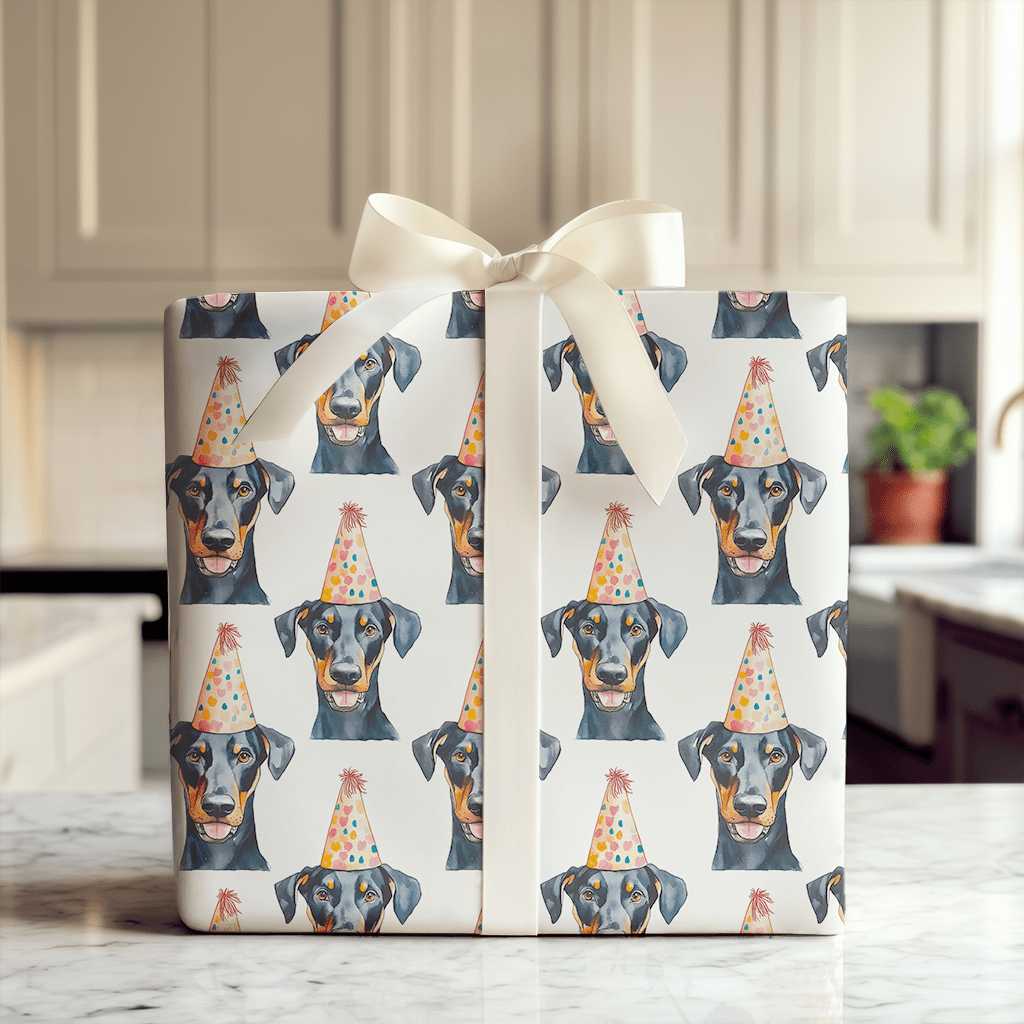 Dobie Day - Wrapping Paper - Aspen & Arlo