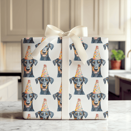 Dobie Day - Wrapping Paper - Aspen & Arlo
