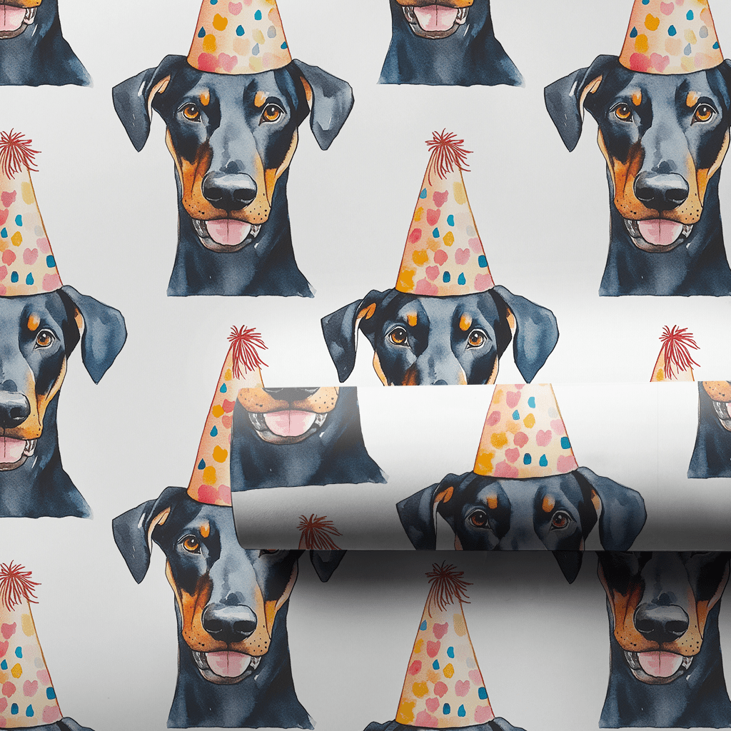 Dobie Day - Wrapping Paper - Aspen & Arlo