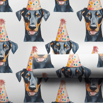 Dobie Day - Wrapping Paper - Aspen & Arlo