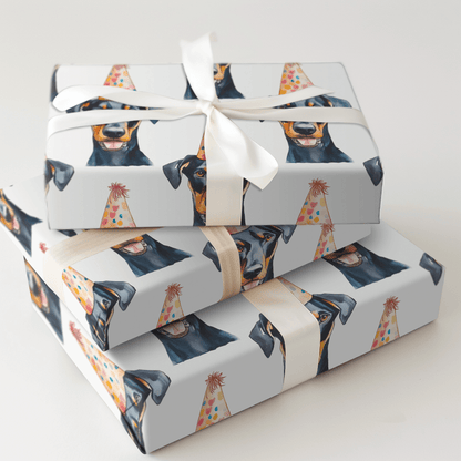 Dobie Day - Wrapping Paper - Aspen & Arlo