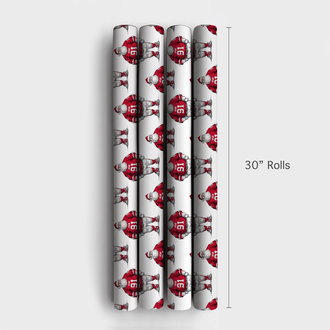 Red & White Christmas in Utah - Wrapping Paper - Aspen & Arlo