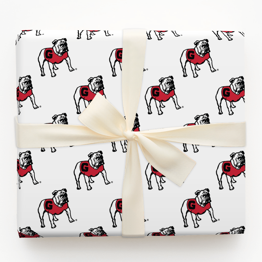 Georgia Vest Dog - Wrapping Paper - Aspen & Arlo