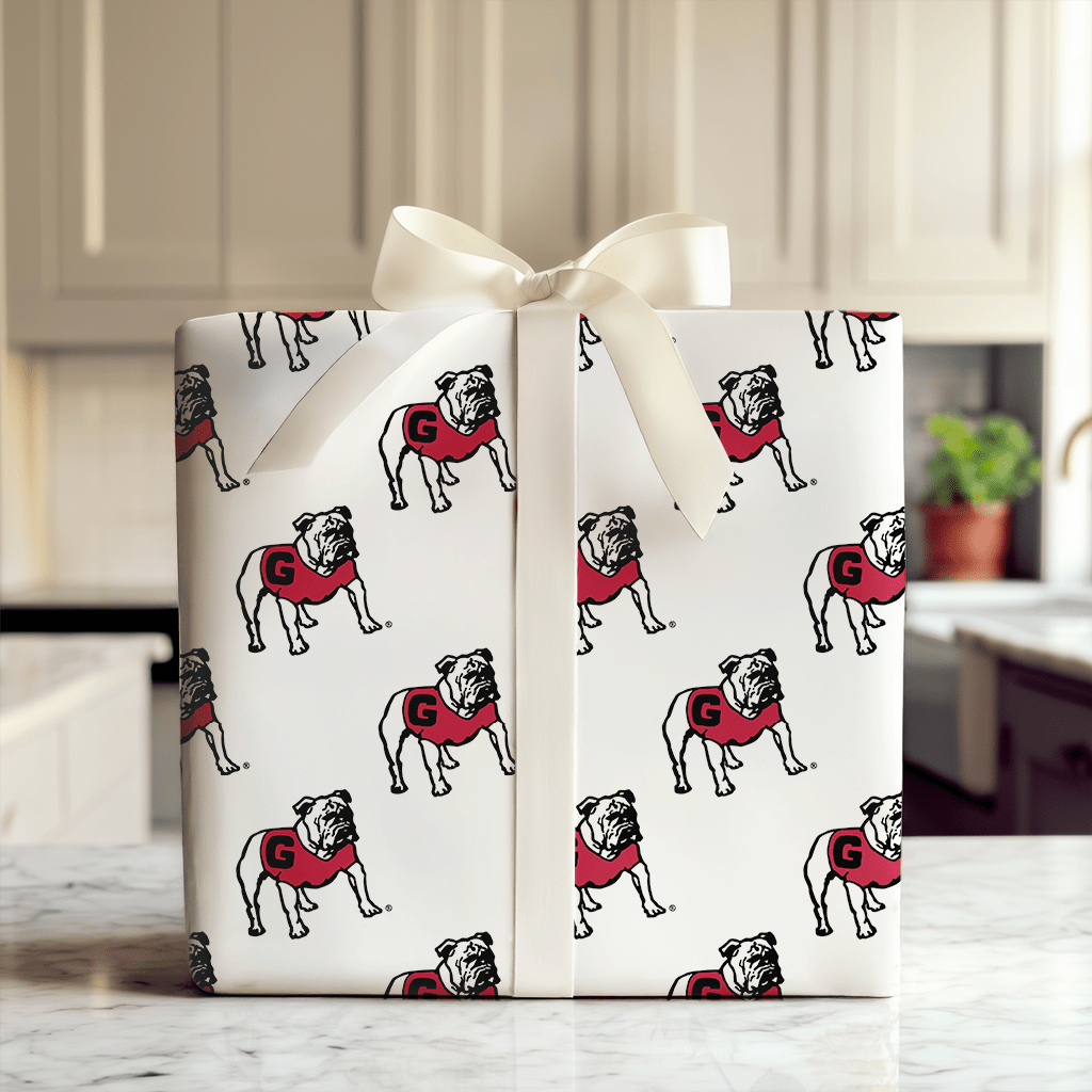 Georgia Vest Dog - Wrapping Paper - Aspen & Arlo