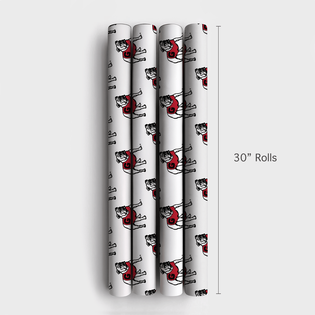 Georgia Vest Dog - Wrapping Paper - Aspen & Arlo