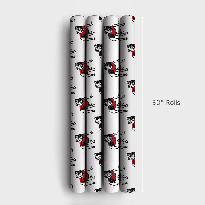 Georgia Vest Dog - Wrapping Paper - Aspen & Arlo