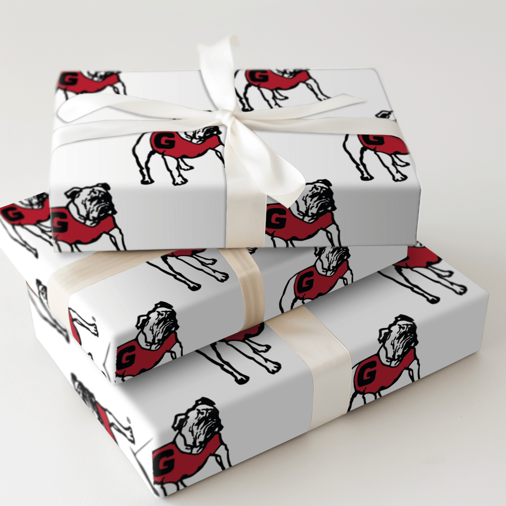 Georgia Vest Dog - Wrapping Paper - Aspen & Arlo