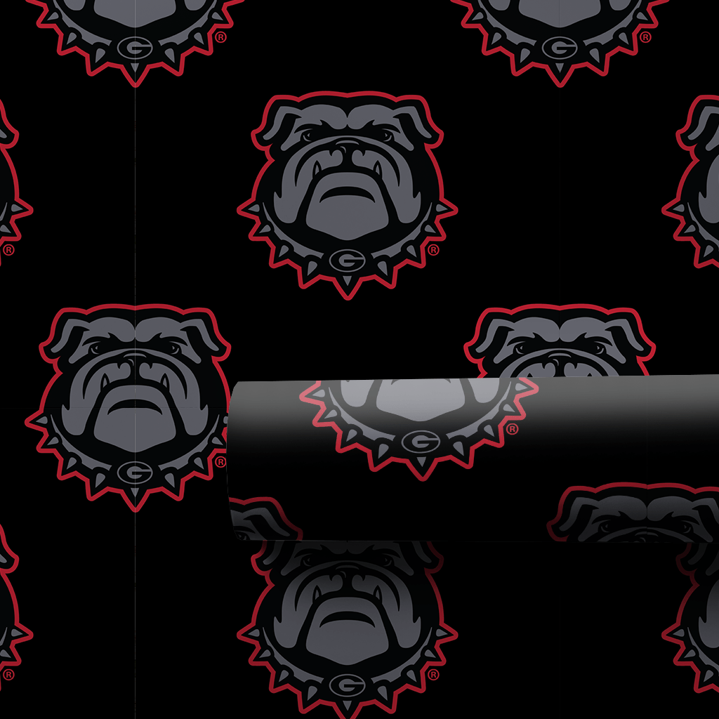 Shadow Bulldog - Wrapping Paper - Aspen & Arlo