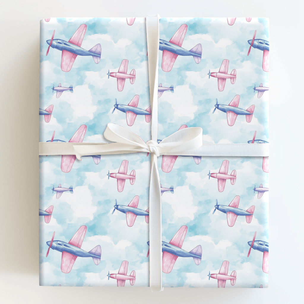 High Flying Dreams - Wrapping Paper - Aspen & Arlo