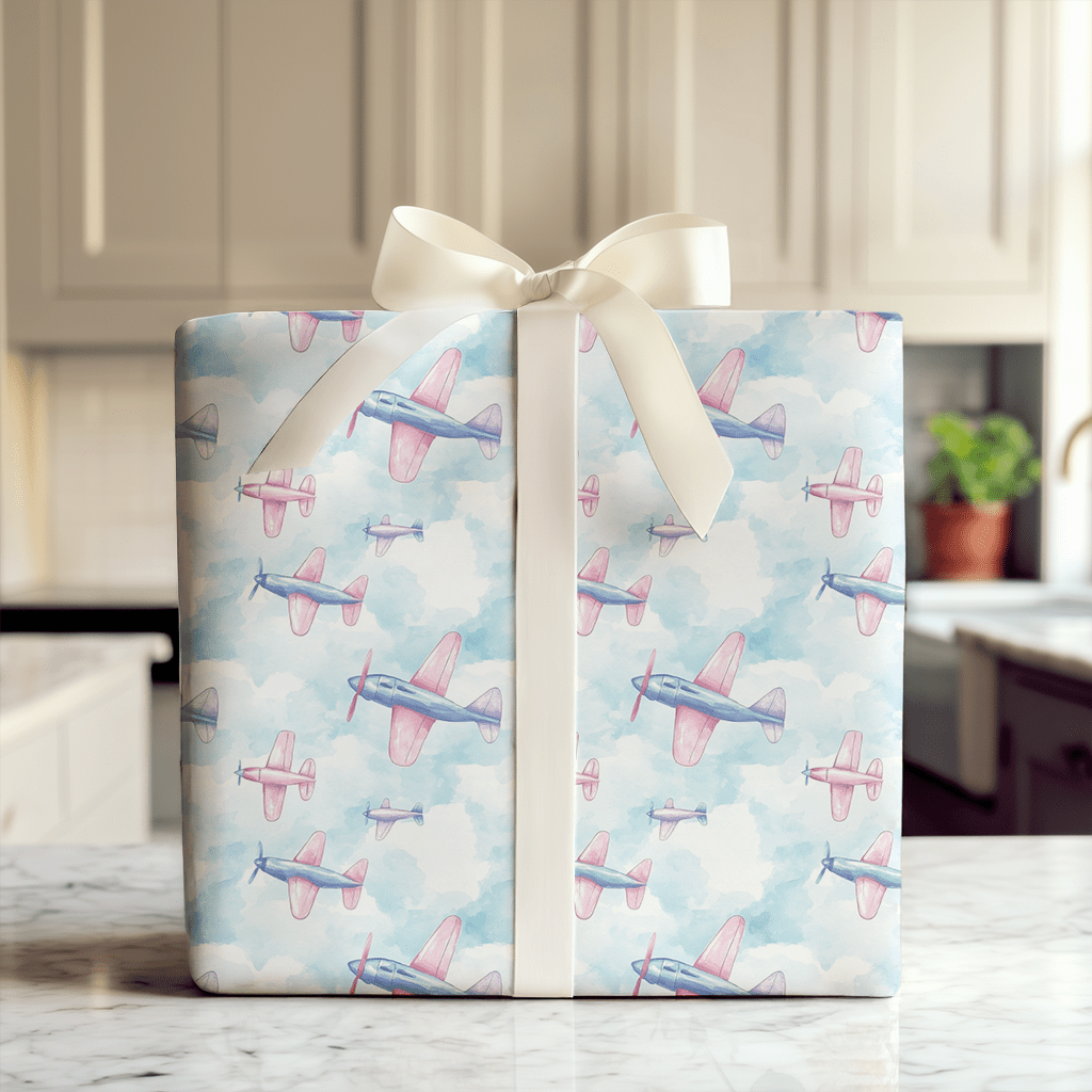 High Flying Dreams - Wrapping Paper - Aspen & Arlo