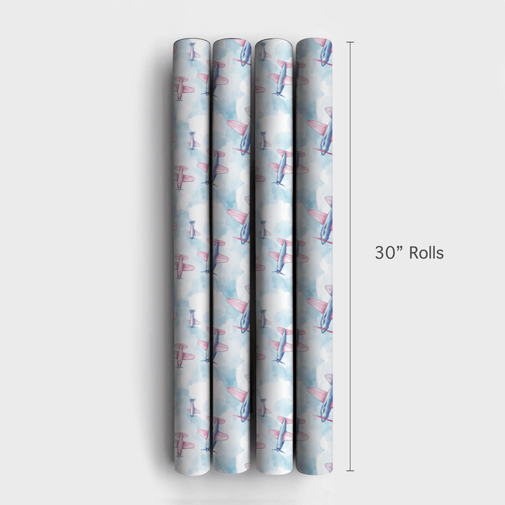 High Flying Dreams - Wrapping Paper - Aspen & Arlo