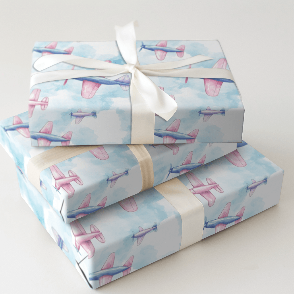 High Flying Dreams - Wrapping Paper - Aspen & Arlo