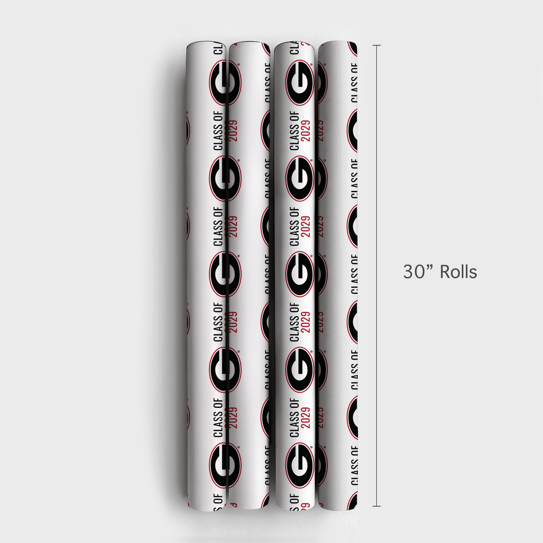 Georgia Class of 2029 - Wrapping Paper - Aspen & Arlo