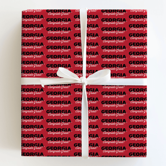 Georgia Congrats Grad - Wrapping Paper - Aspen & Arlo