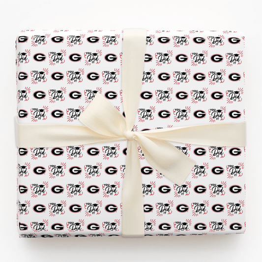 You Did It Georgia - Wrapping Paper - Aspen & Arlo
