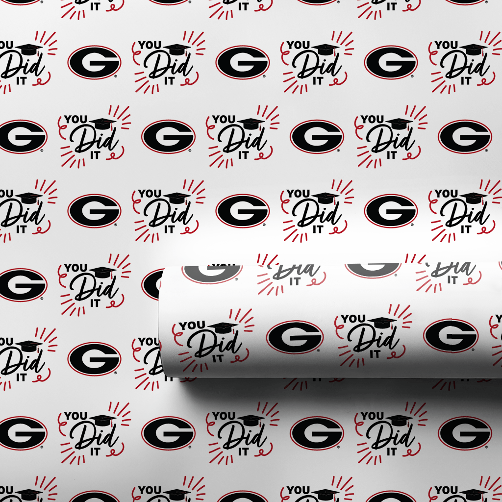 You Did It Georgia - Wrapping Paper - Aspen & Arlo