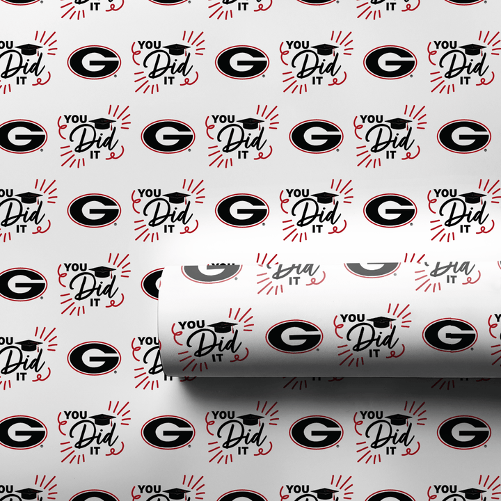 You Did It Georgia - Wrapping Paper - Aspen & Arlo