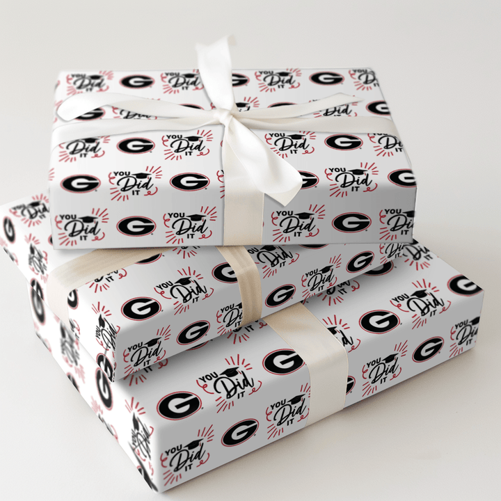 You Did It Georgia - Wrapping Paper - Aspen & Arlo