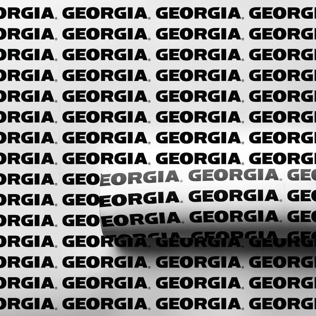Black and White Georgia - Wrapping Paper - Aspen & Arlo