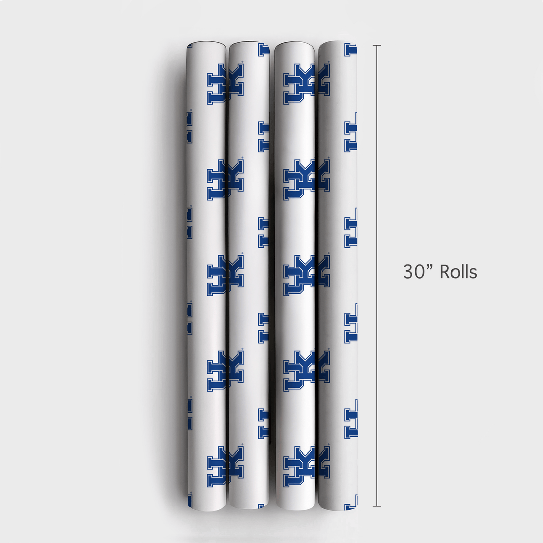 Big Blue Bold - Wrapping Paper - Aspen & Arlo