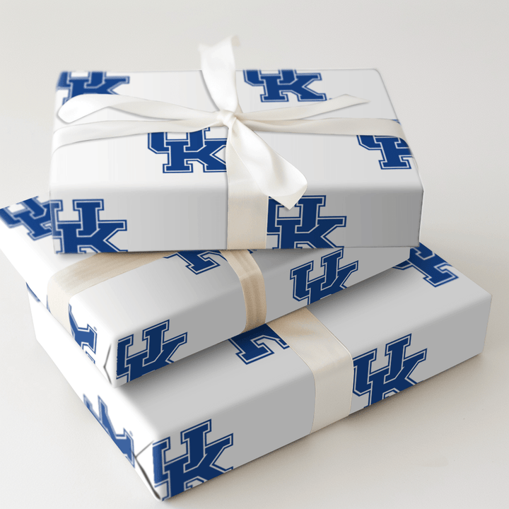 Big Blue Bold - Wrapping Paper - Aspen & Arlo