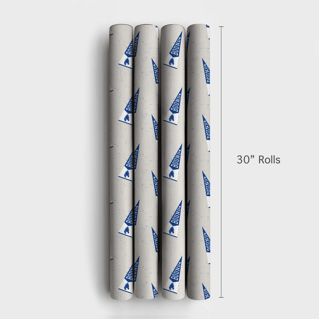 Bound Wildcat Pennant - Wrapping Paper - Aspen & Arlo