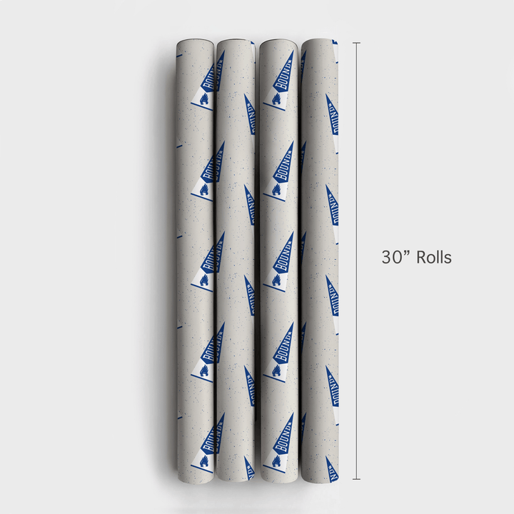Bound Wildcat Pennant - Wrapping Paper - Aspen & Arlo