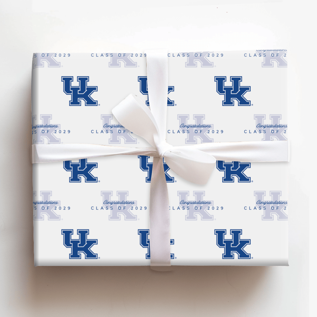Kentucky Class of 2029 - Wrapping Paper - Aspen & Arlo