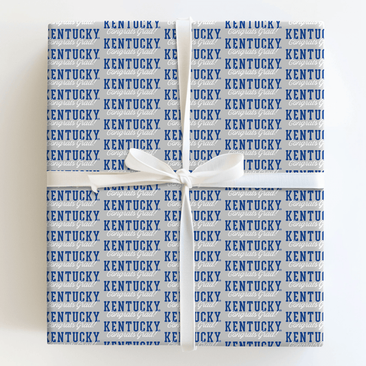 Congrats Grad Kentucky - Wrapping Paper - Aspen & Arlo