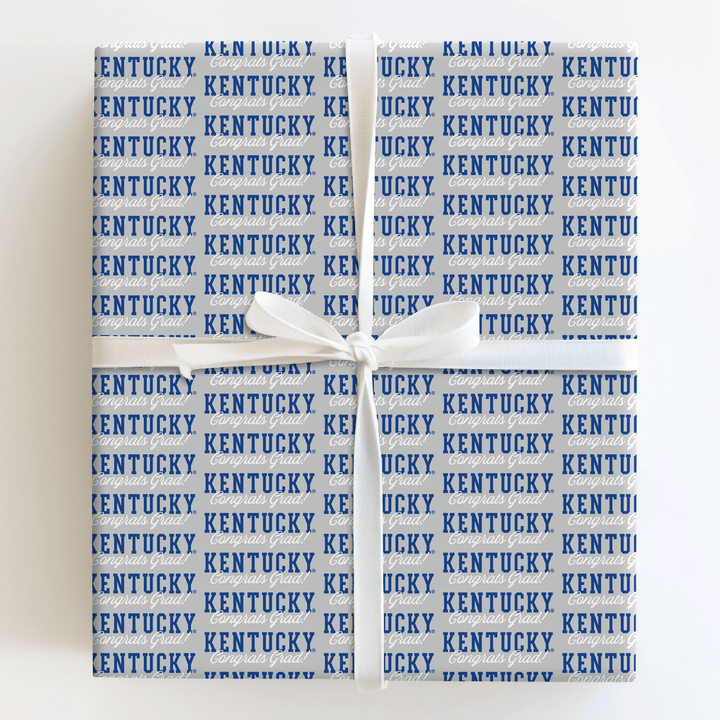 Congrats Grad Kentucky - Wrapping Paper - Aspen & Arlo