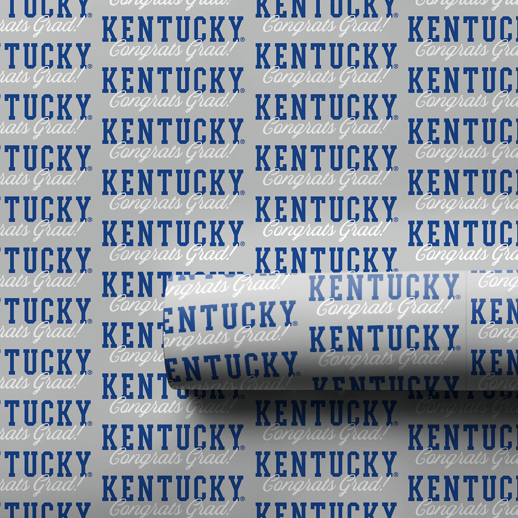 Congrats Grad Kentucky - Wrapping Paper - Aspen & Arlo