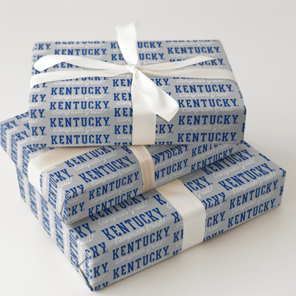 Congrats Grad Kentucky - Wrapping Paper - Aspen & Arlo