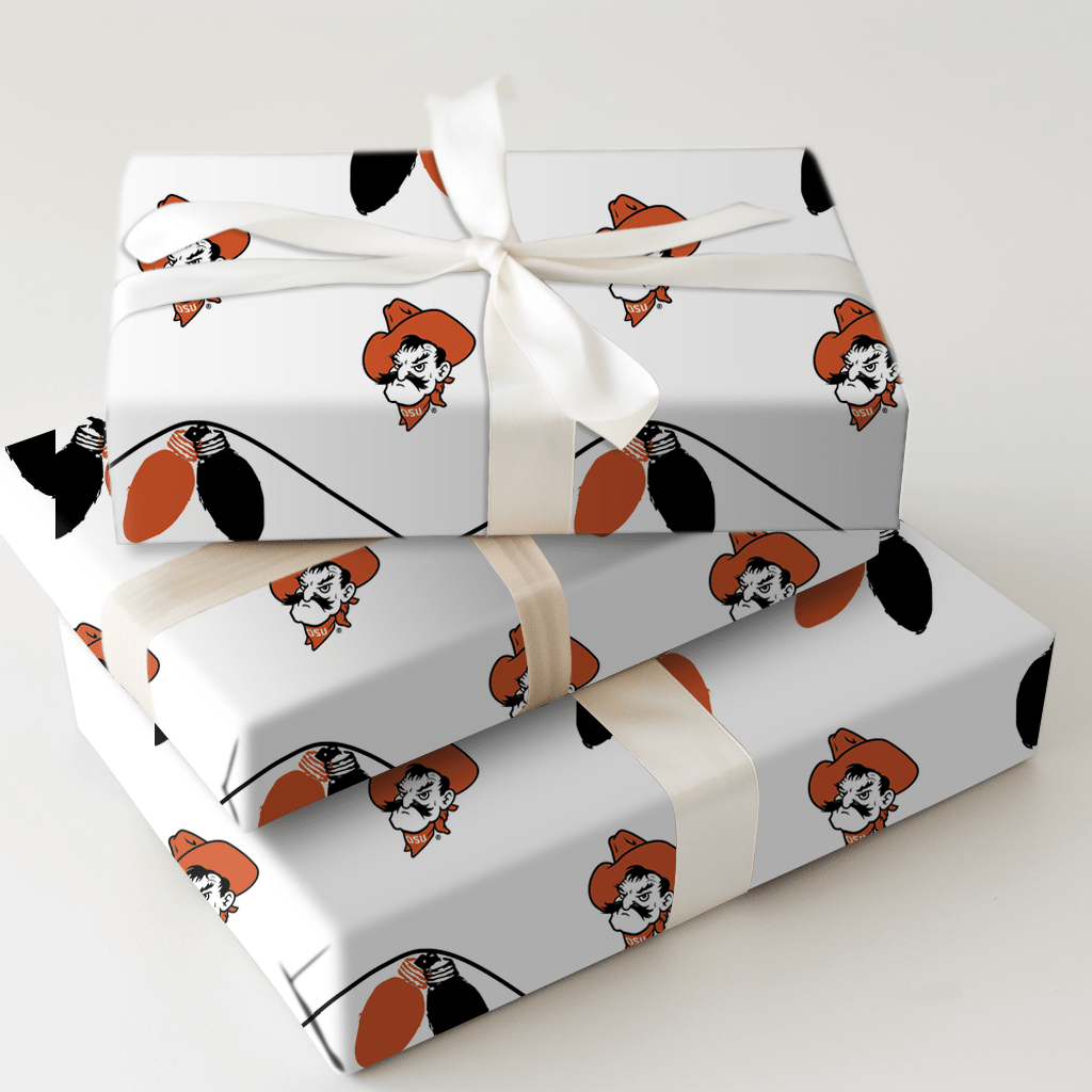 OK State Bulbs - Wrapping Paper - Aspen & Arlo