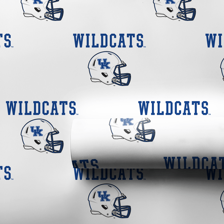 Kentucky Wildcats Helmet - Wrapping Paper - Aspen & Arlo