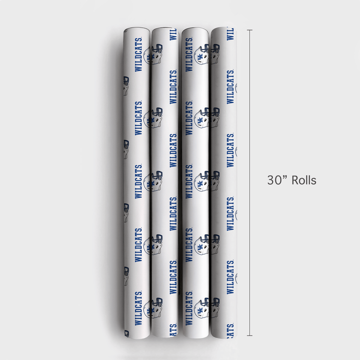 Kentucky Wildcats Helmet - Wrapping Paper - Aspen & Arlo