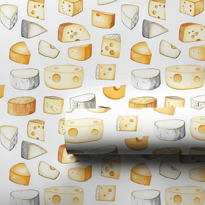 Cheese Charm - Wrapping Paper - Aspen & Arlo