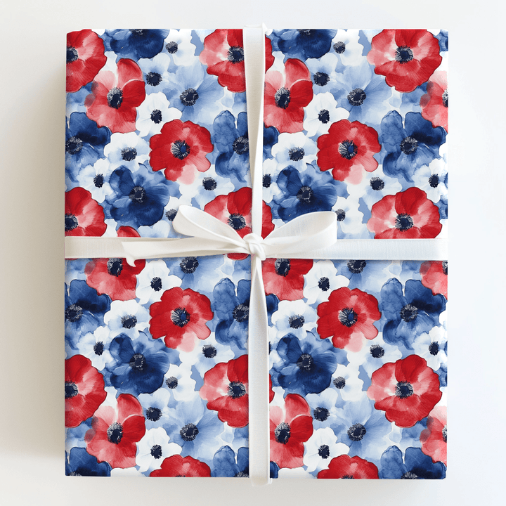 Freedom Floral - Wrapping Paper - Aspen & Arlo