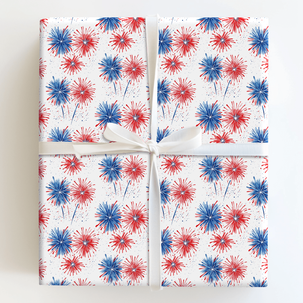 Rockets' Red Glare - Wrapping Paper - Aspen & Arlo