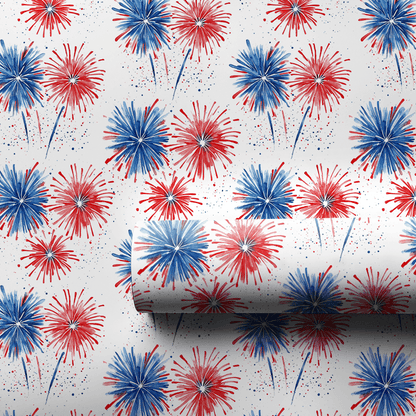Rockets' Red Glare - Wrapping Paper - Aspen & Arlo