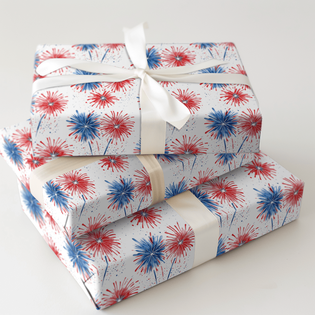 Rockets' Red Glare - Wrapping Paper - Aspen & Arlo