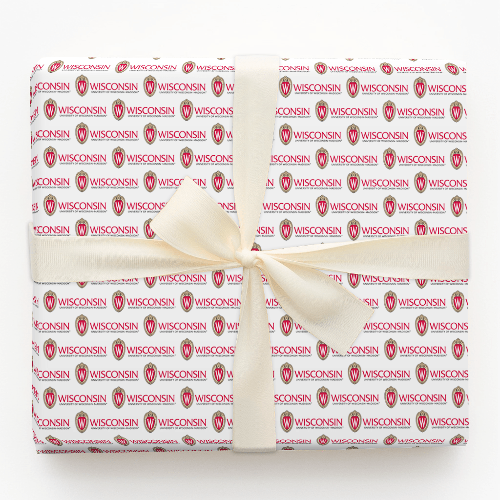 Wisconsin University Seal - Wrapping Paper - Aspen & Arlo