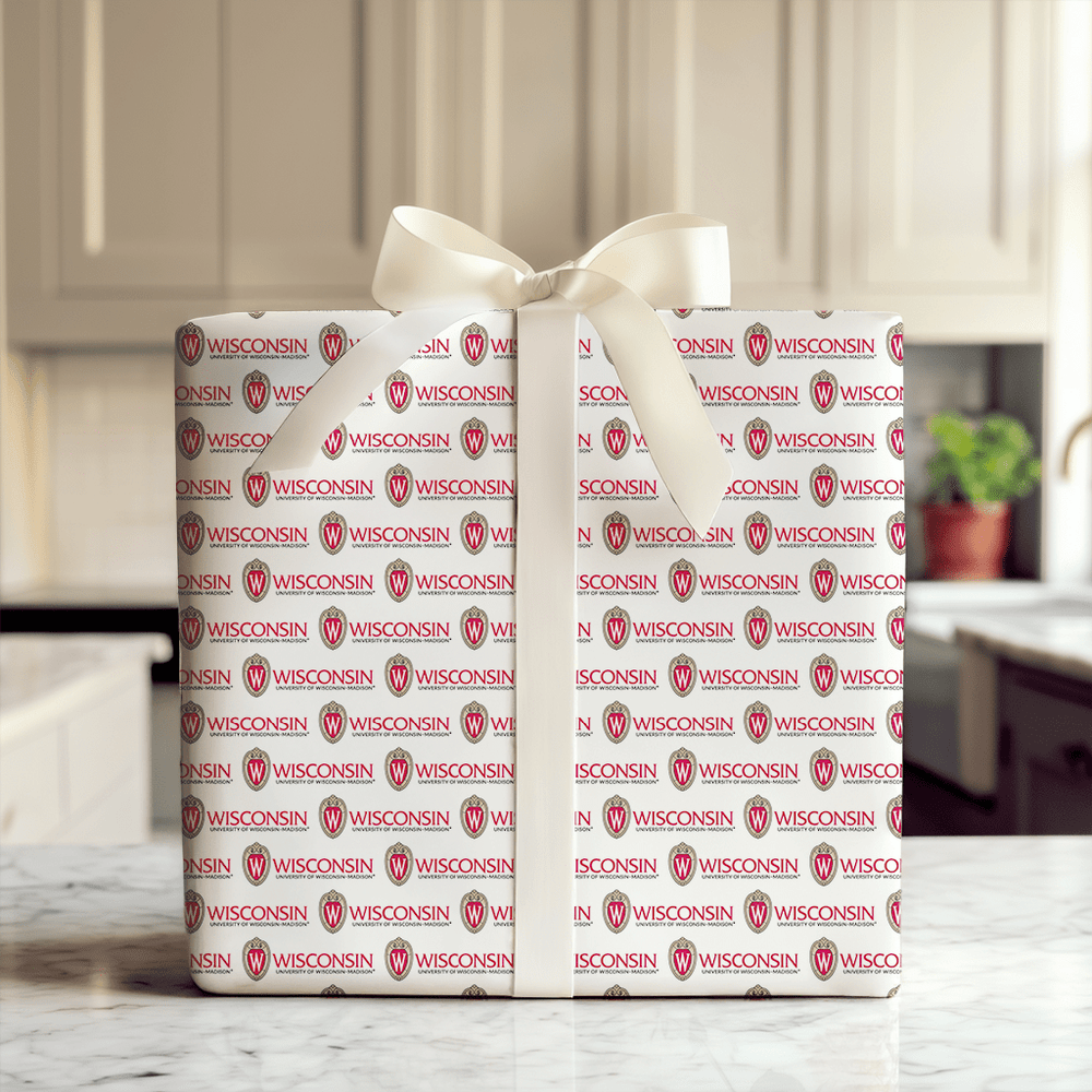 Wisconsin University Seal - Wrapping Paper - Aspen & Arlo