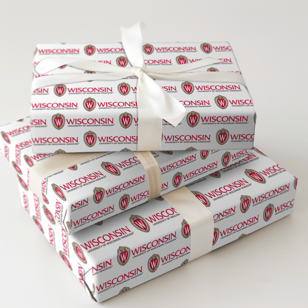 Wisconsin University Seal - Wrapping Paper - Aspen & Arlo
