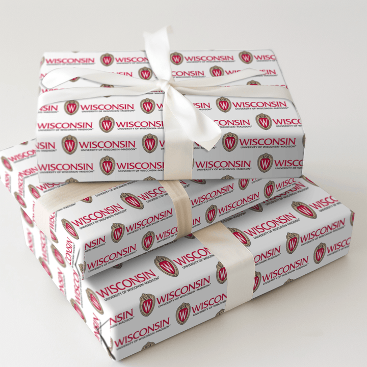 Wisconsin University Seal - Wrapping Paper - Aspen & Arlo
