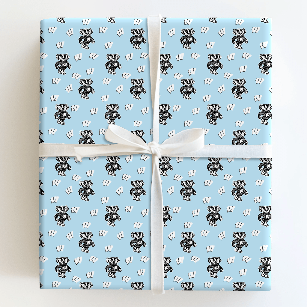 Born a Badger - Wrapping Paper - Aspen & Arlo
