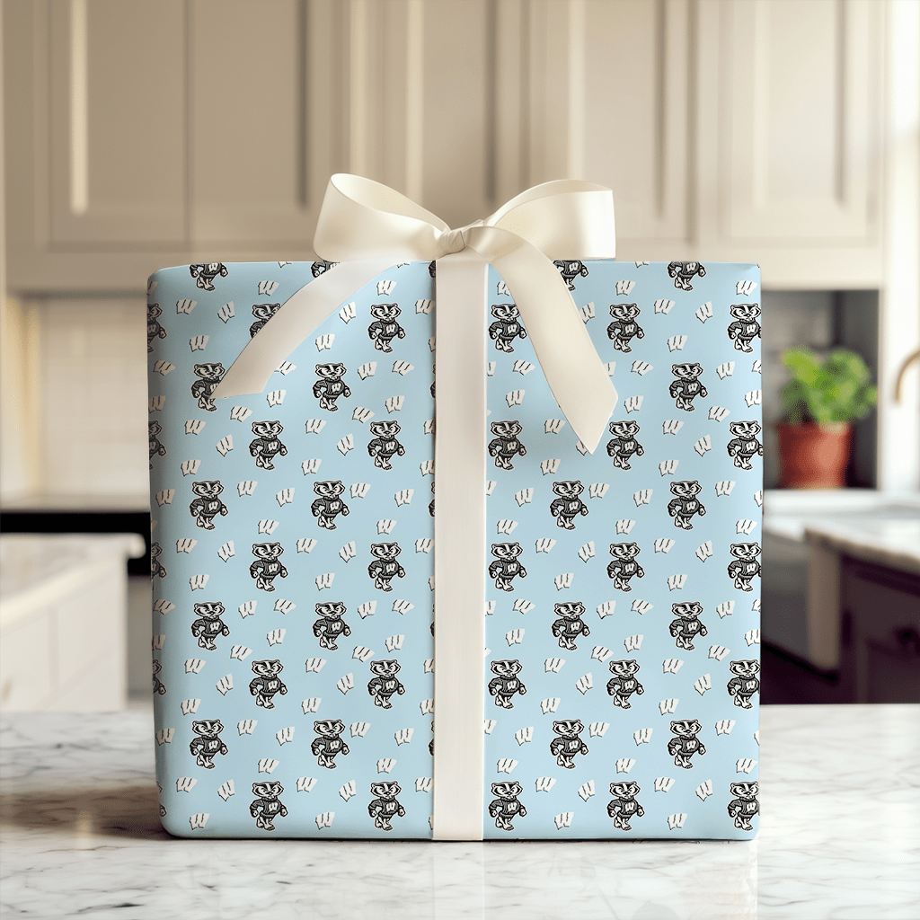 Born a Badger - Wrapping Paper - Aspen & Arlo