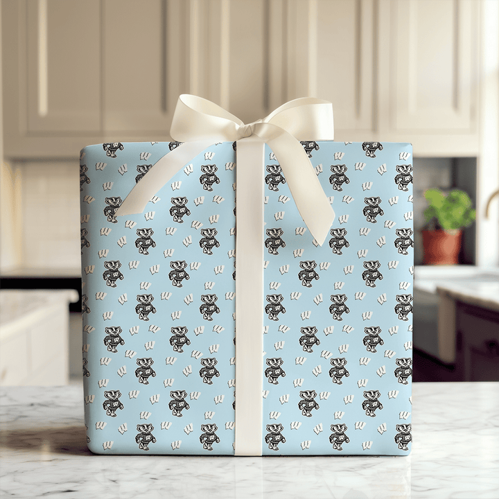 Born a Badger - Wrapping Paper - Aspen & Arlo
